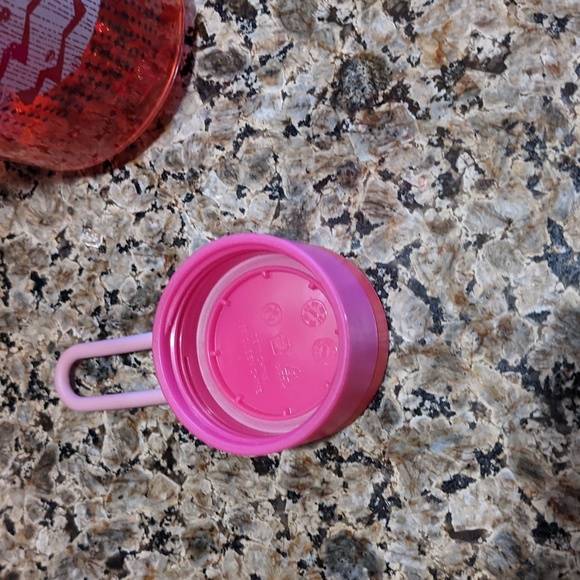 Starbucks Christmas Holiday 2021 Pink Tree Plastic Water Bottle 24oz lightweight - Picture 7 of 8